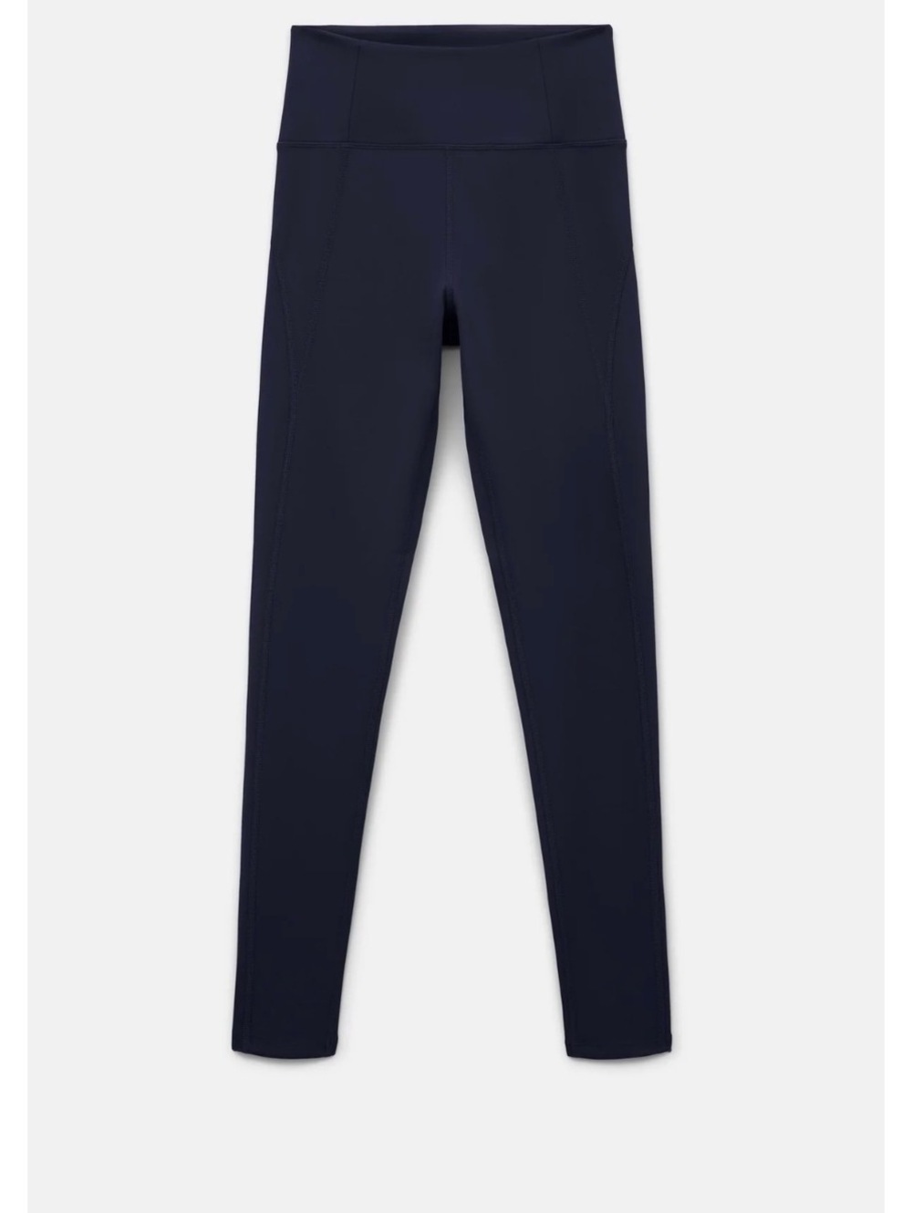 New Girlfriend Collective High Rise Compressive Leggings Navy Blue Medium